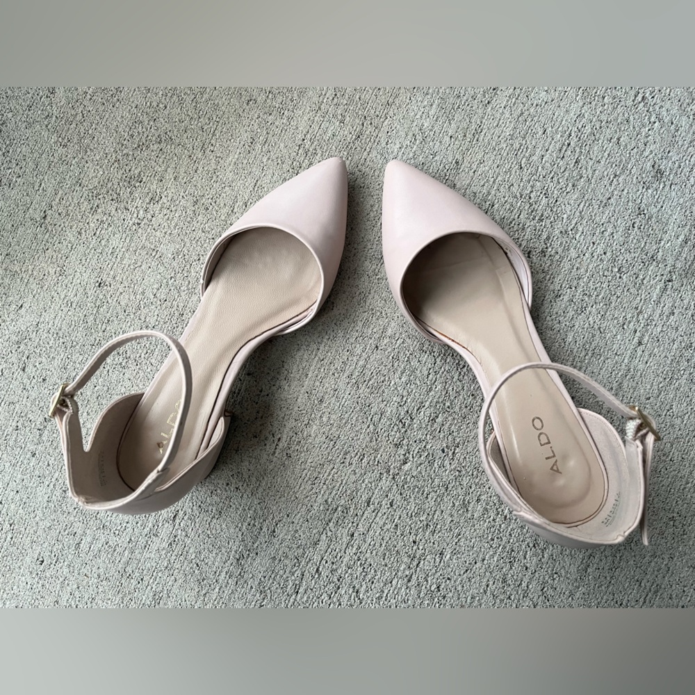 ALDO Women's Cream Pointed-Toe Heels